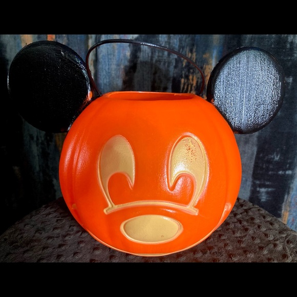 Vintage Mickey Mouse Ears Halloween Blow Mold General Foam Plastics - Picture 4 of 12